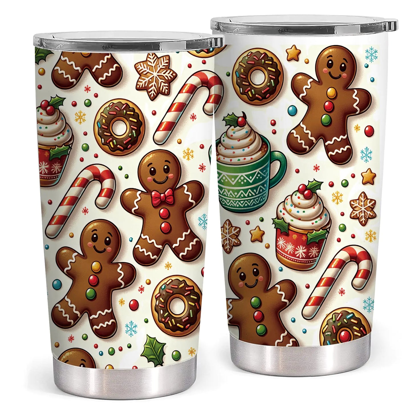 20oz Insulated Travel Tumbler β Funny Christmas Coffee Mug for Women & Menβ