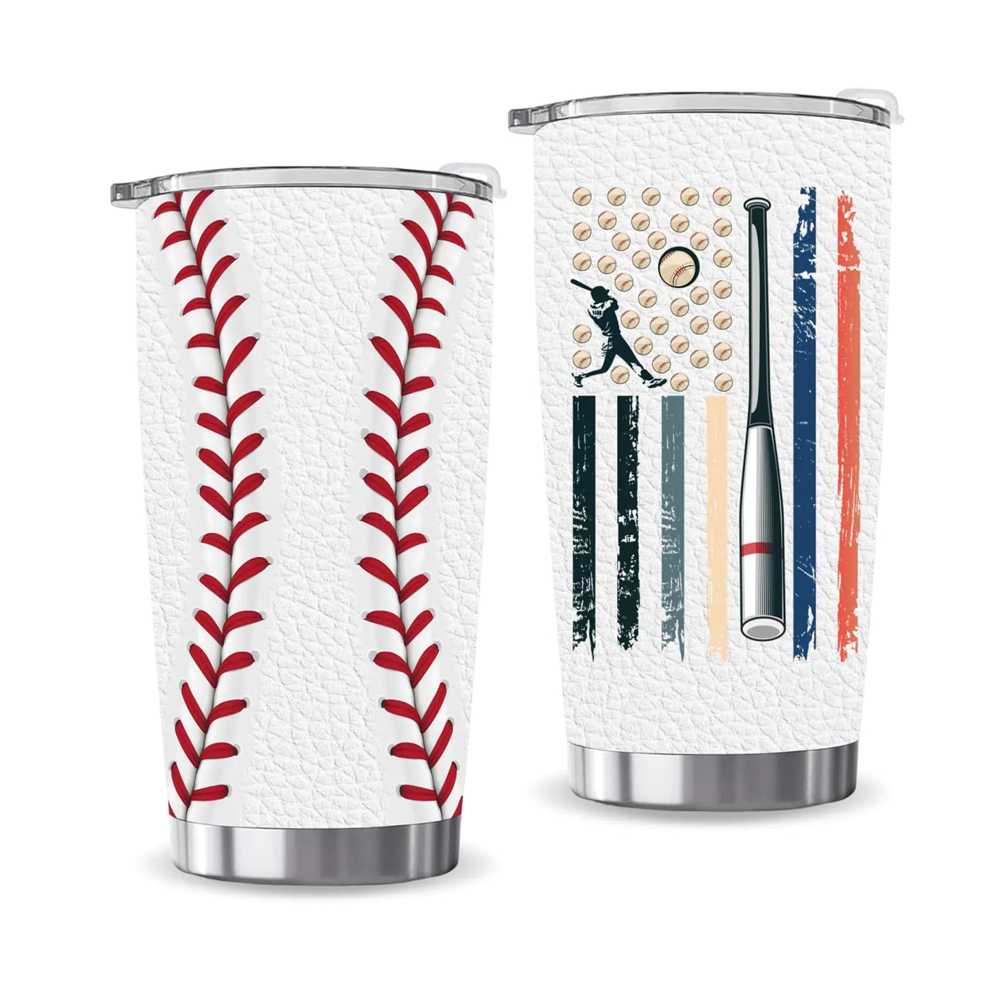 20oz Baseball Tumbler for Men